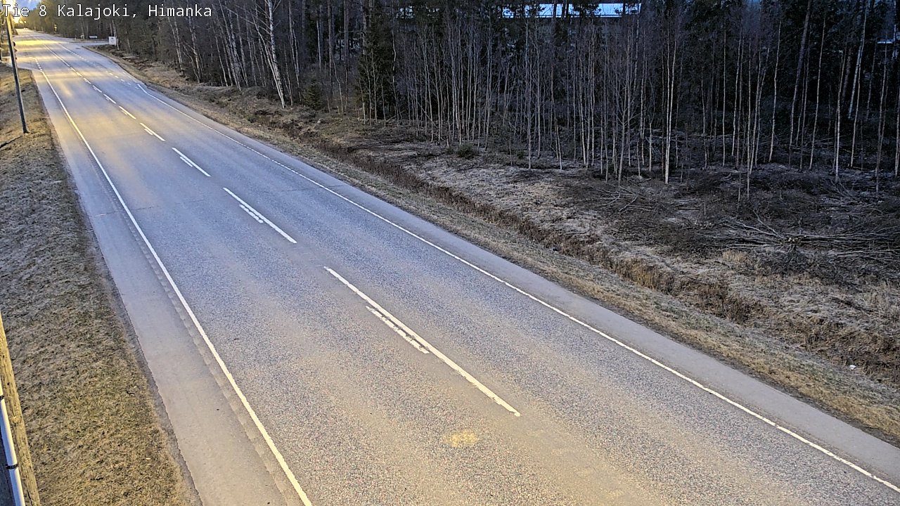 Weather Camera Image Väg 8 Kalajoki, Himango, Kalajoki, Pohjois-Pohjanmaa