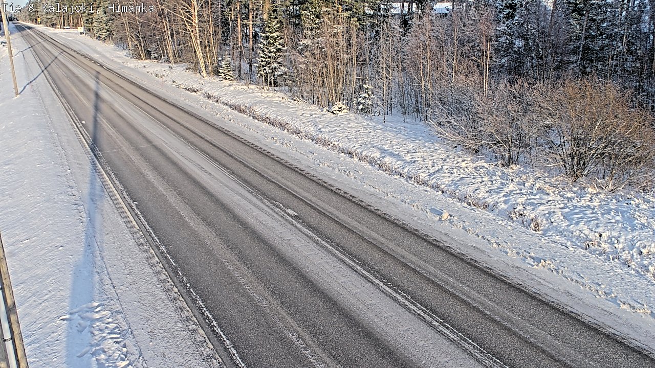 Weather Camera Image Road 8 Kalajoki, Himanka, Kalajoki, Pohjois-Pohjanmaa