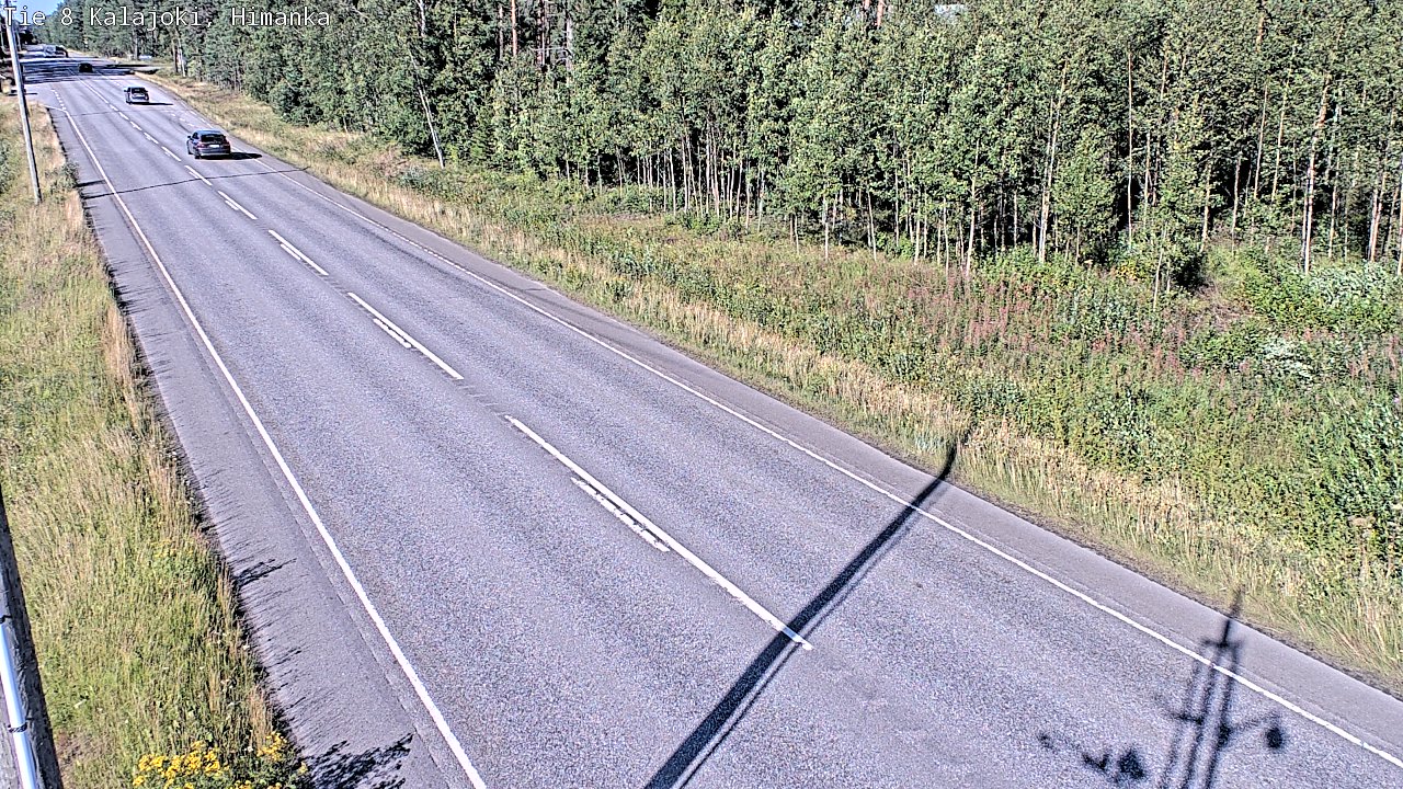 Weather Camera Image Road 8 Kalajoki, Himanka, Kalajoki, Pohjois-Pohjanmaa