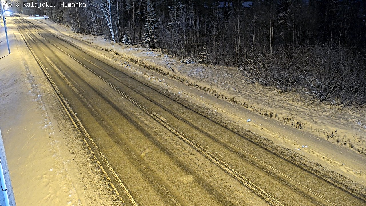 Weather Camera Image Väg 8 Kalajoki, Himango, Kalajoki, Pohjois-Pohjanmaa