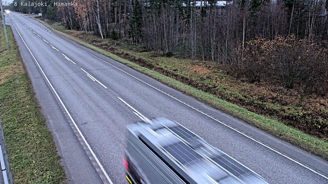Kelikamerat Kuva Tie 8 Kalajoki, Himanka, Kalajoki, Pohjois-Pohjanmaa