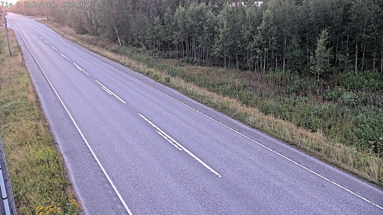 Kelikamerat Kuva Tie 8 Kalajoki, Himanka, Kalajoki, Pohjois-Pohjanmaa
