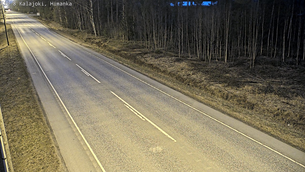 Weather Camera Image Väg 8 Kalajoki, Himango, Kalajoki, Pohjois-Pohjanmaa