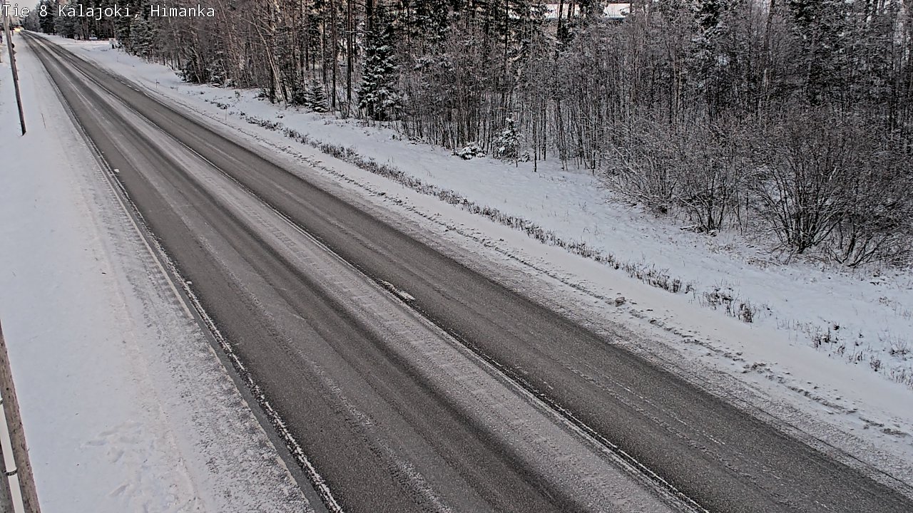 Weather Camera Image Road 8 Kalajoki, Himanka, Kalajoki, Pohjois-Pohjanmaa