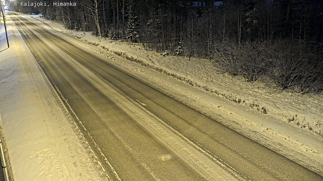 Weather Camera Image Road 8 Kalajoki, Himanka, Kalajoki, Pohjois-Pohjanmaa