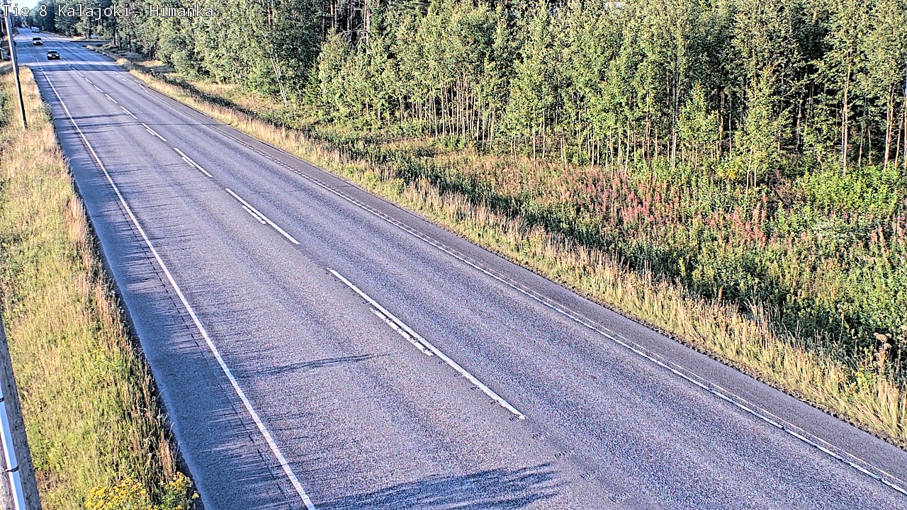 Weather Camera Image Road 8 Kalajoki, Himanka, Kalajoki, Pohjois-Pohjanmaa