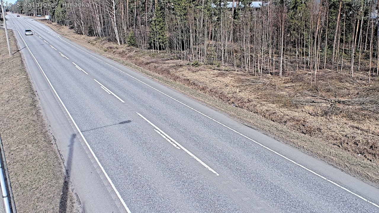 Kelikamerat Kuva Tie 8 Kalajoki, Himanka, Kalajoki, Pohjois-Pohjanmaa