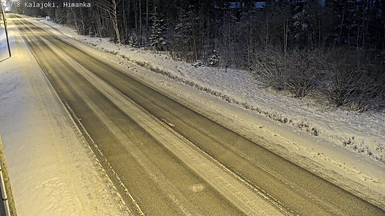 Weather Camera Image Road 8 Kalajoki, Himanka, Kalajoki, Pohjois-Pohjanmaa