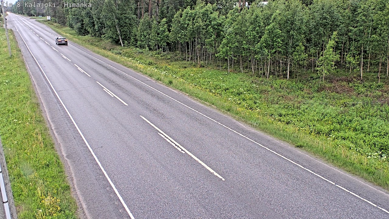 Kelikamerat Kuva Tie 8 Kalajoki, Himanka, Kalajoki, Pohjois-Pohjanmaa