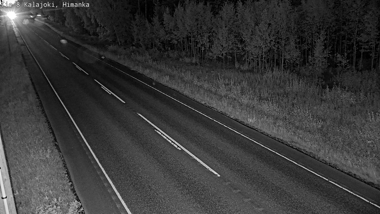 Weather Camera Image Road 8 Kalajoki, Himanka, Kalajoki, Pohjois-Pohjanmaa