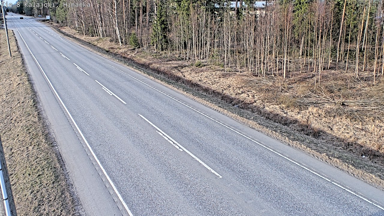 Kelikamerat Kuva Tie 8 Kalajoki, Himanka, Kalajoki, Pohjois-Pohjanmaa