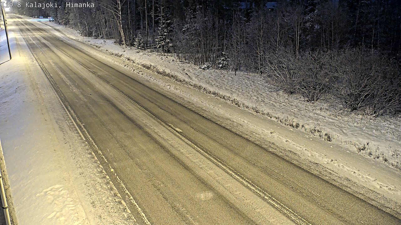 Weather Camera Image Road 8 Kalajoki, Himanka, Kalajoki, Pohjois-Pohjanmaa