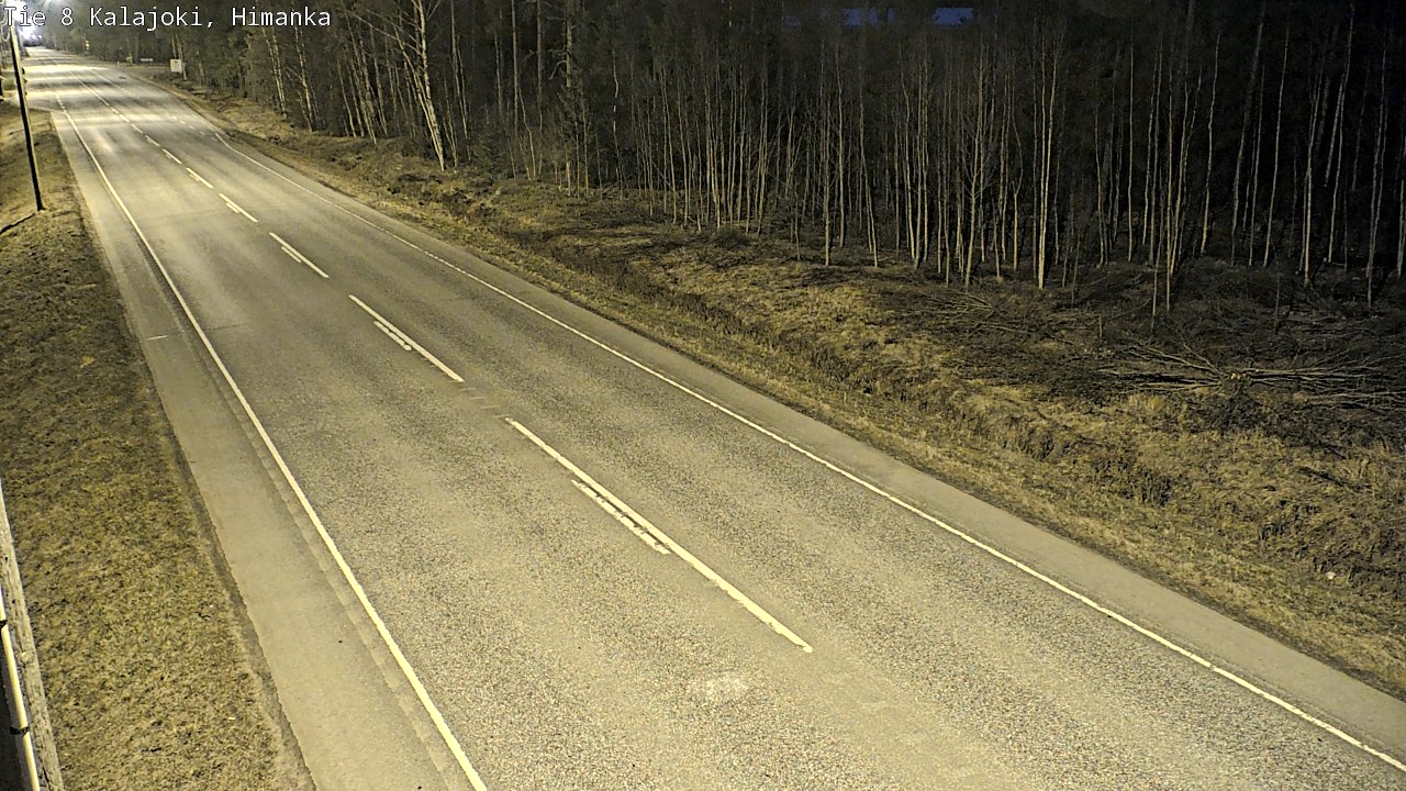 Weather Camera Image Väg 8 Kalajoki, Himango, Kalajoki, Pohjois-Pohjanmaa
