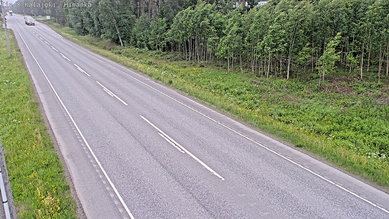 Kelikamerat Kuva Tie 8 Kalajoki, Himanka, Kalajoki, Pohjois-Pohjanmaa
