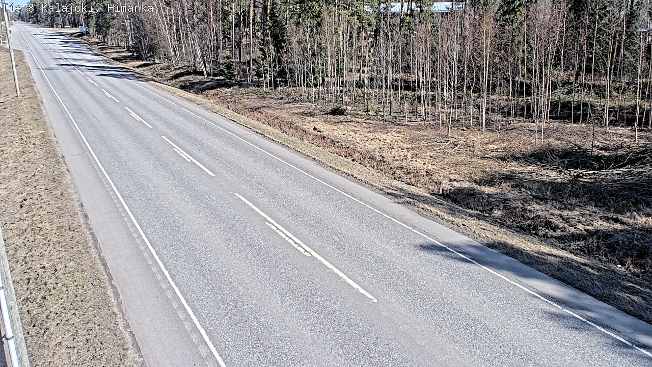 Kelikamerat Kuva Tie 8 Kalajoki, Himanka, Kalajoki, Pohjois-Pohjanmaa