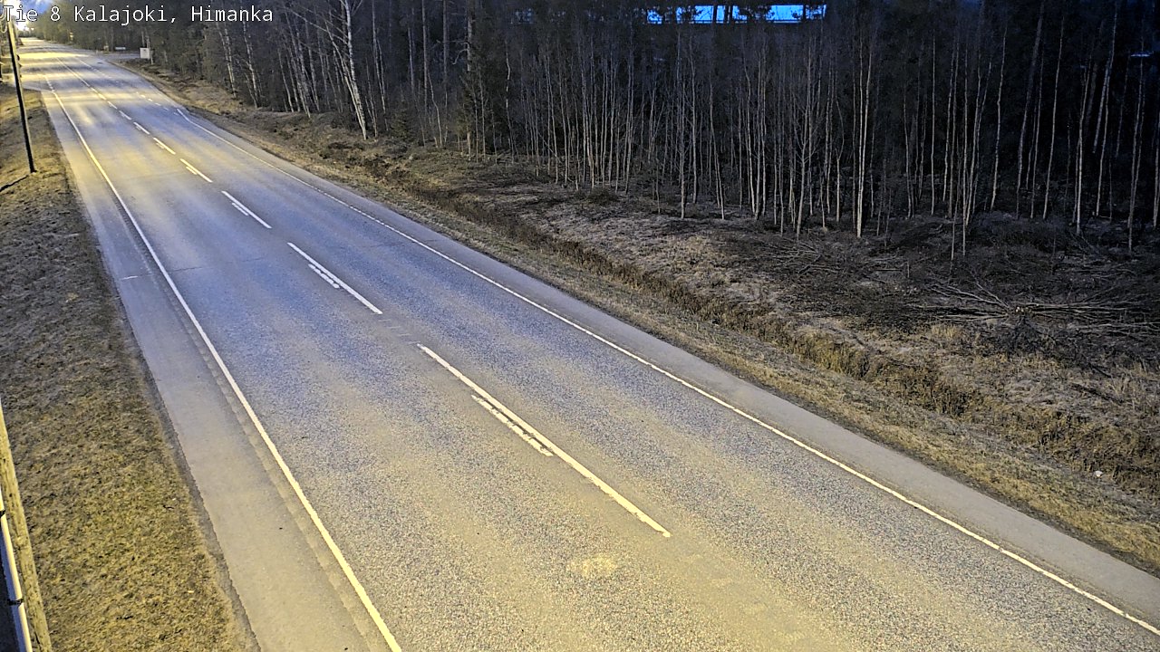 Weather Camera Image Väg 8 Kalajoki, Himango, Kalajoki, Pohjois-Pohjanmaa