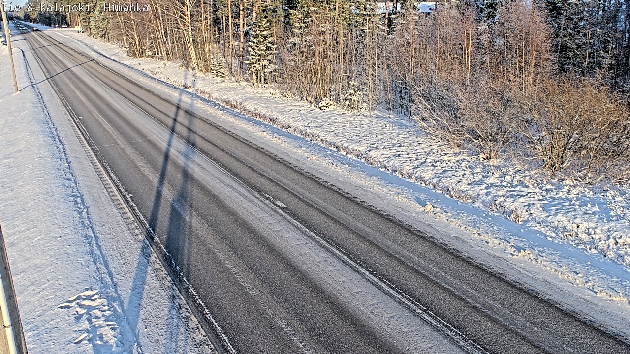 Weather Camera Image Road 8 Kalajoki, Himanka, Kalajoki, Pohjois-Pohjanmaa