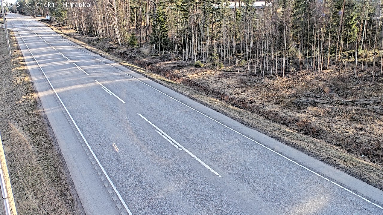 Kelikamerat Kuva Tie 8 Kalajoki, Himanka, Kalajoki, Pohjois-Pohjanmaa