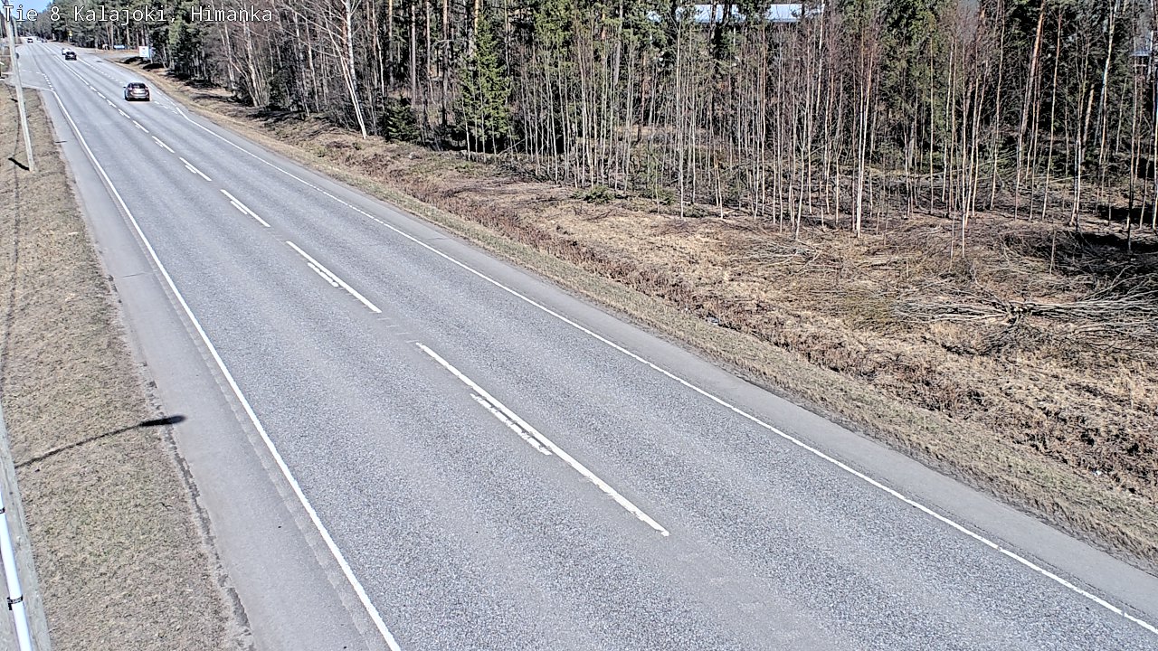 Kelikamerat Kuva Tie 8 Kalajoki, Himanka, Kalajoki, Pohjois-Pohjanmaa
