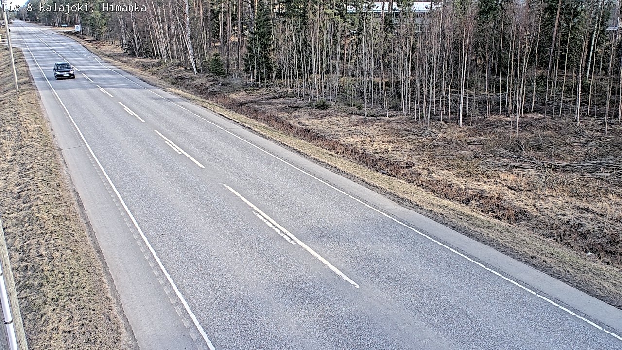 Kelikamerat Kuva Tie 8 Kalajoki, Himanka, Kalajoki, Pohjois-Pohjanmaa