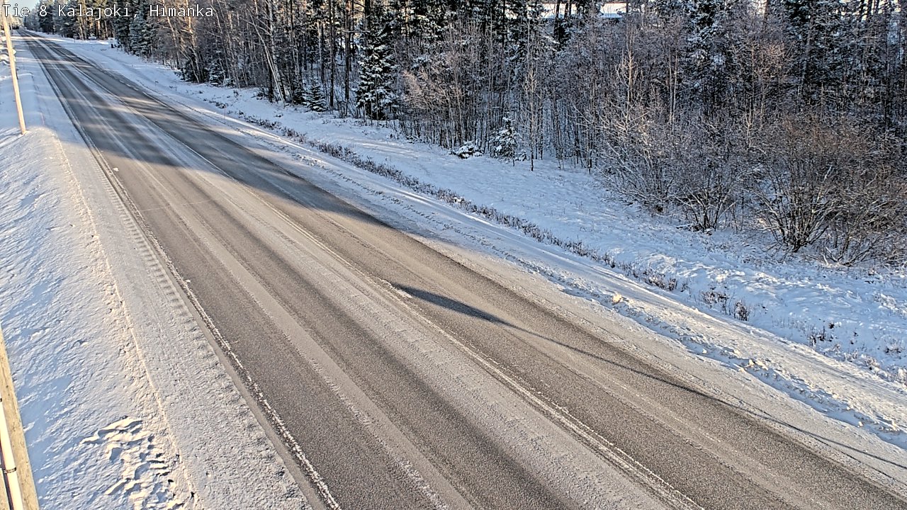 Weather Camera Image Road 8 Kalajoki, Himanka, Kalajoki, Pohjois-Pohjanmaa