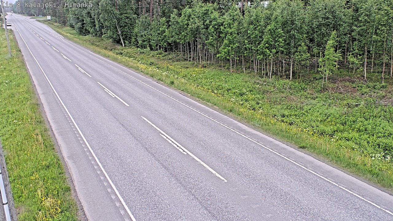 Kelikamerat Kuva Tie 8 Kalajoki, Himanka, Kalajoki, Pohjois-Pohjanmaa