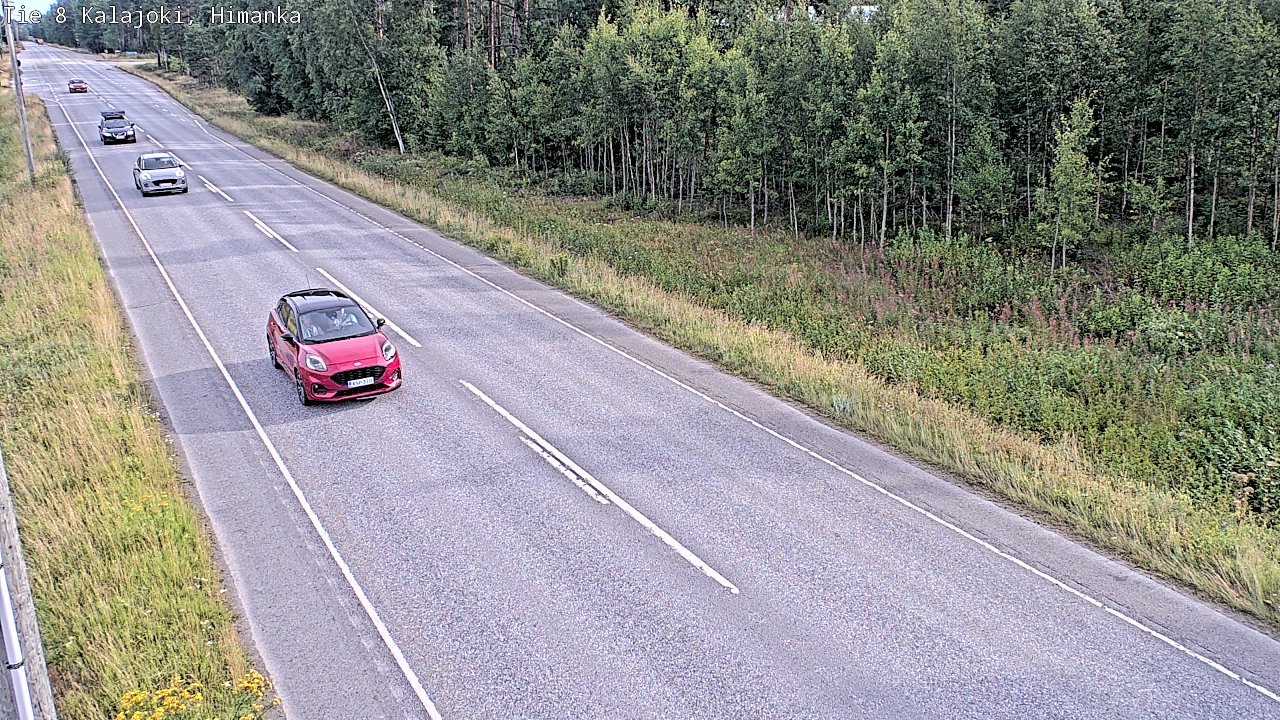 Weather Camera Image Road 8 Kalajoki, Himanka, Kalajoki, Pohjois-Pohjanmaa