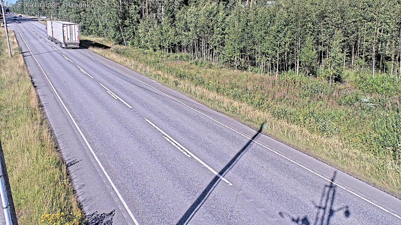 Weather Camera Image Road 8 Kalajoki, Himanka, Kalajoki, Pohjois-Pohjanmaa