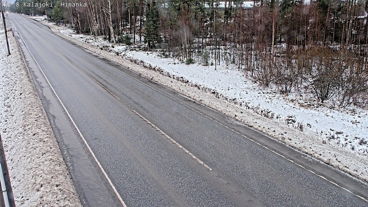 Weather Camera Image Väg 8 Kalajoki, Himango, Kalajoki, Pohjois-Pohjanmaa