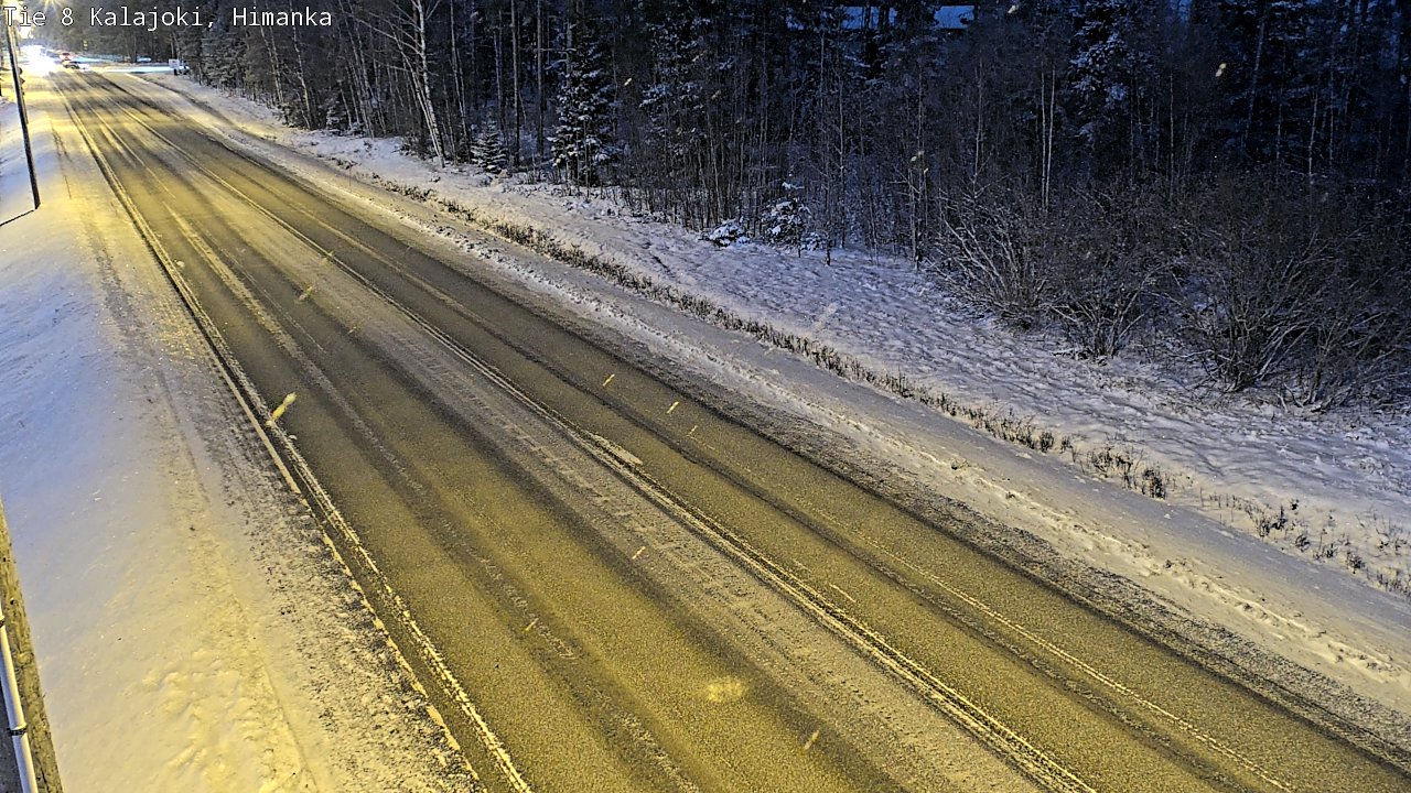 Weather Camera Image Väg 8 Kalajoki, Himango, Kalajoki, Pohjois-Pohjanmaa