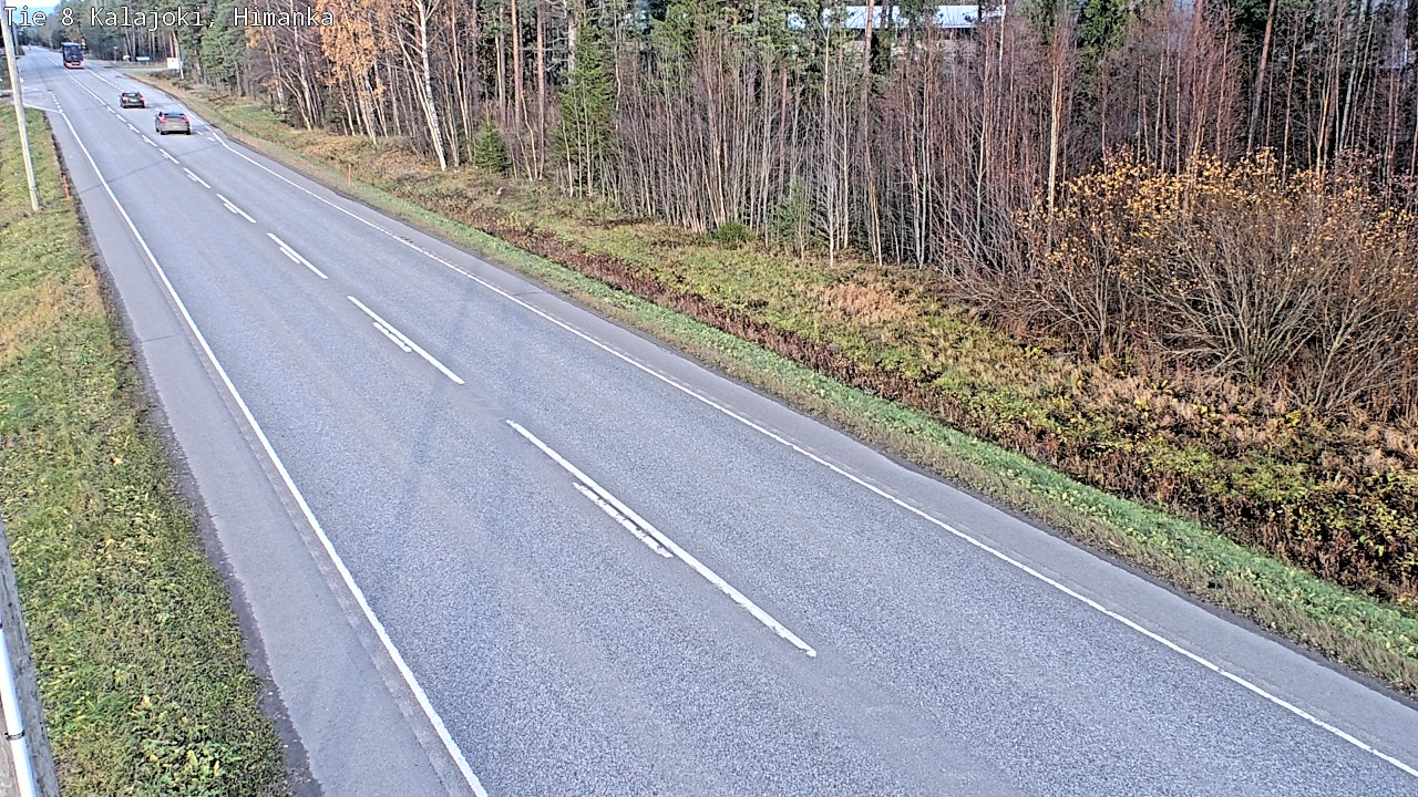 Kelikamerat Kuva Tie 8 Kalajoki, Himanka, Kalajoki, Pohjois-Pohjanmaa