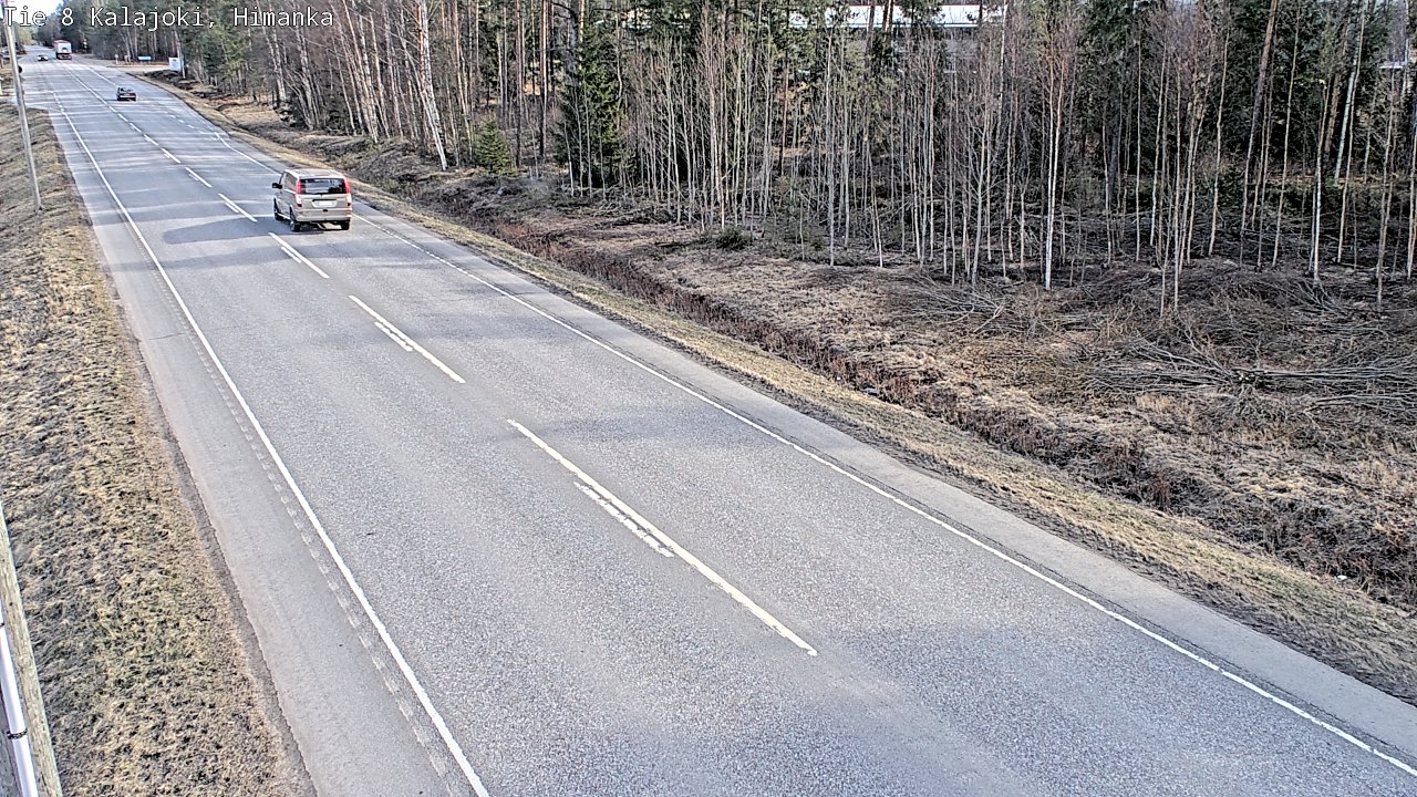 Kelikamerat Kuva Tie 8 Kalajoki, Himanka, Kalajoki, Pohjois-Pohjanmaa