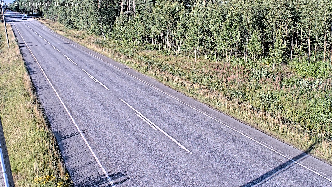 Weather Camera Image Road 8 Kalajoki, Himanka, Kalajoki, Pohjois-Pohjanmaa