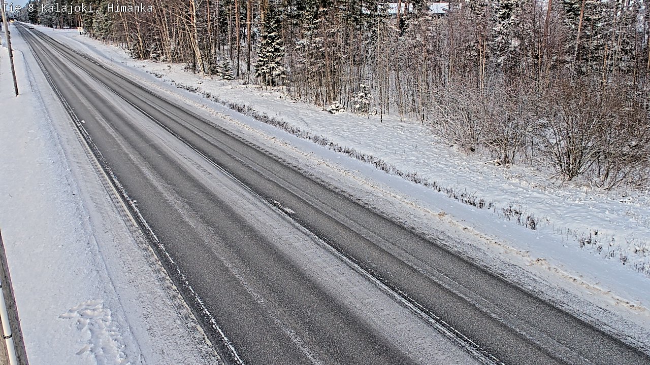 Weather Camera Image Road 8 Kalajoki, Himanka, Kalajoki, Pohjois-Pohjanmaa