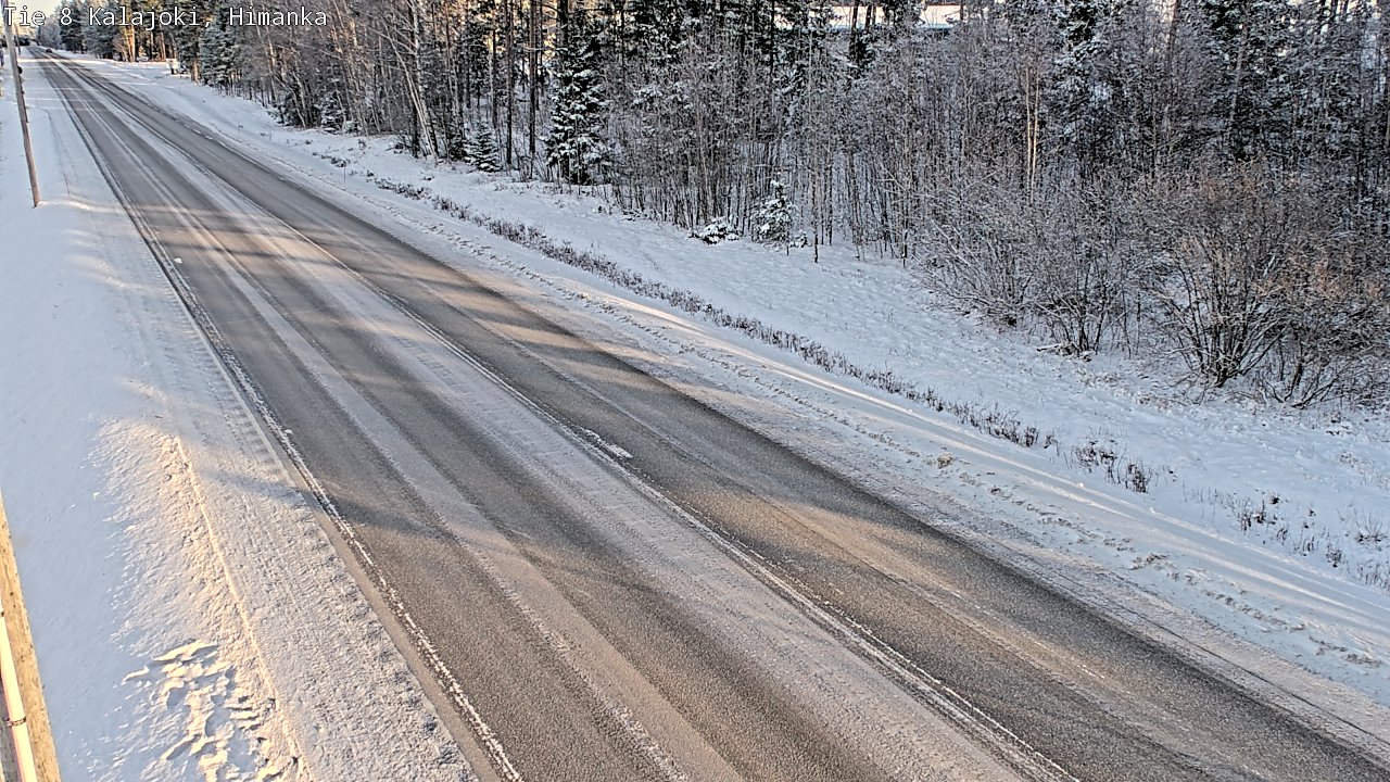 Weather Camera Image Road 8 Kalajoki, Himanka, Kalajoki, Pohjois-Pohjanmaa