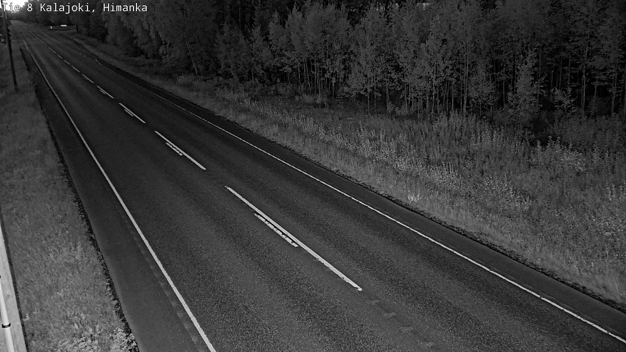 Weather Camera Image Road 8 Kalajoki, Himanka, Kalajoki, Pohjois-Pohjanmaa