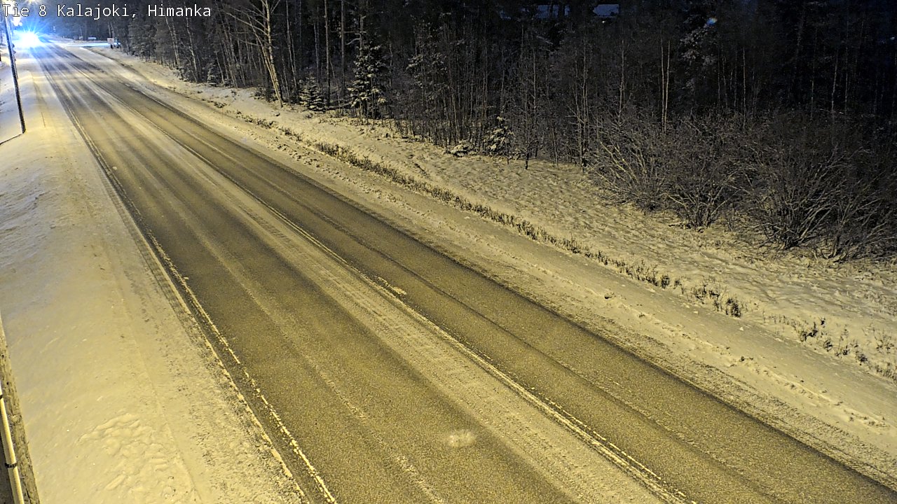 Weather Camera Image Road 8 Kalajoki, Himanka, Kalajoki, Pohjois-Pohjanmaa