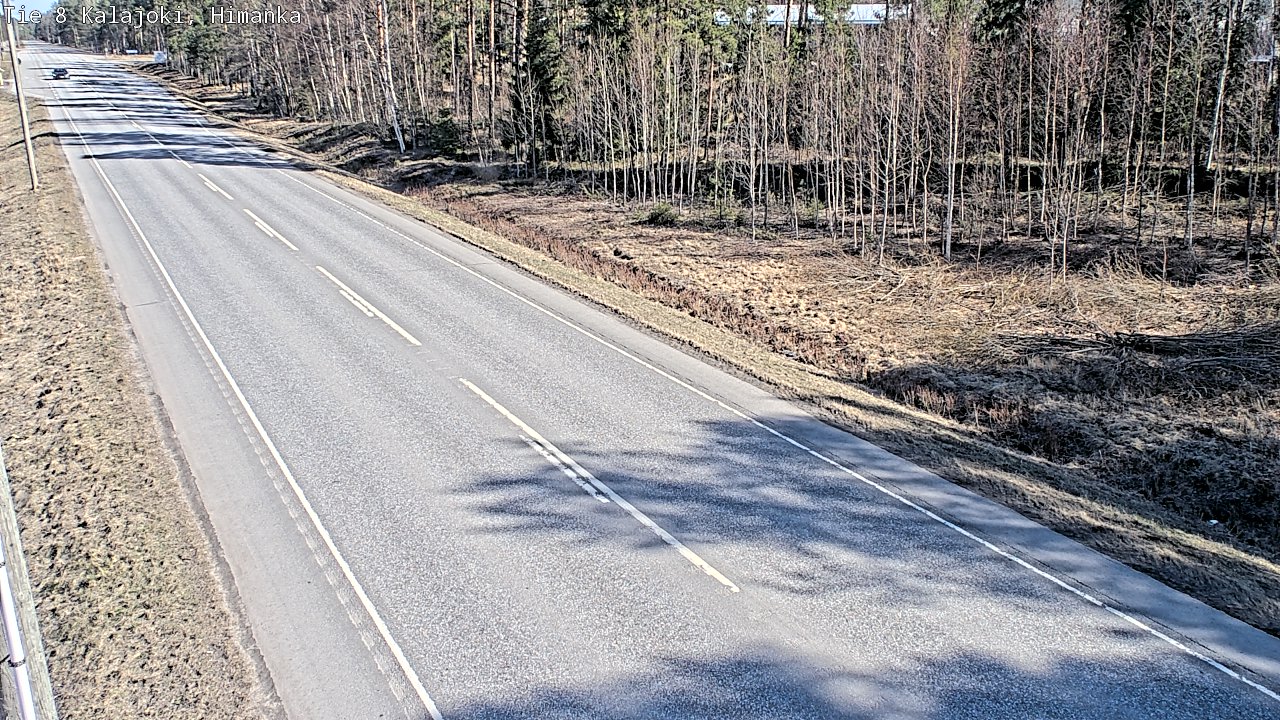 Kelikamerat Kuva Tie 8 Kalajoki, Himanka, Kalajoki, Pohjois-Pohjanmaa