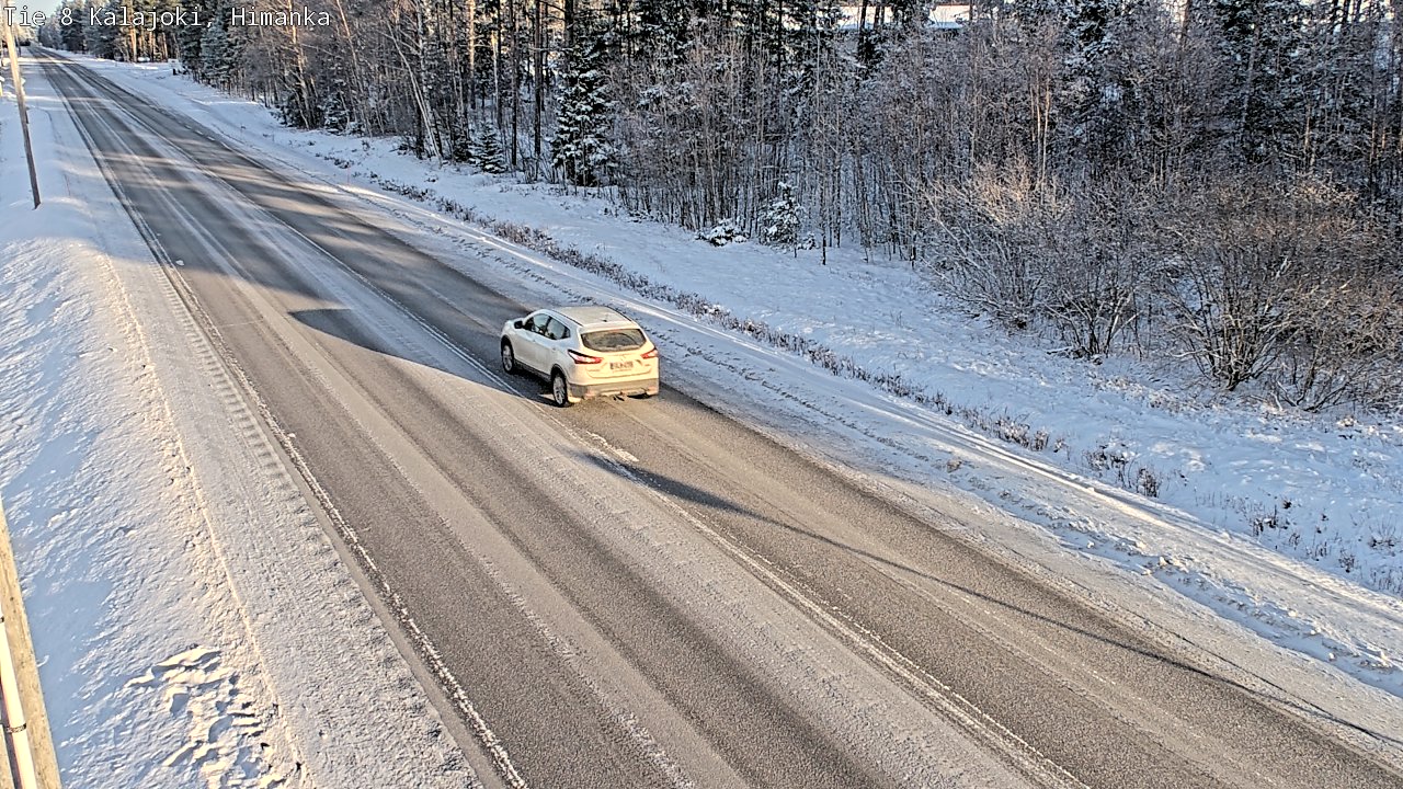 Weather Camera Image Road 8 Kalajoki, Himanka, Kalajoki, Pohjois-Pohjanmaa