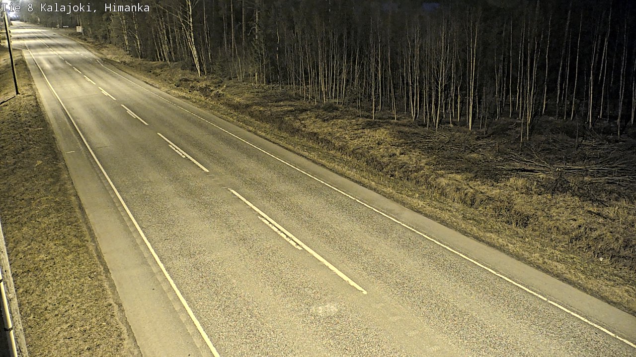 Weather Camera Image Väg 8 Kalajoki, Himango, Kalajoki, Pohjois-Pohjanmaa