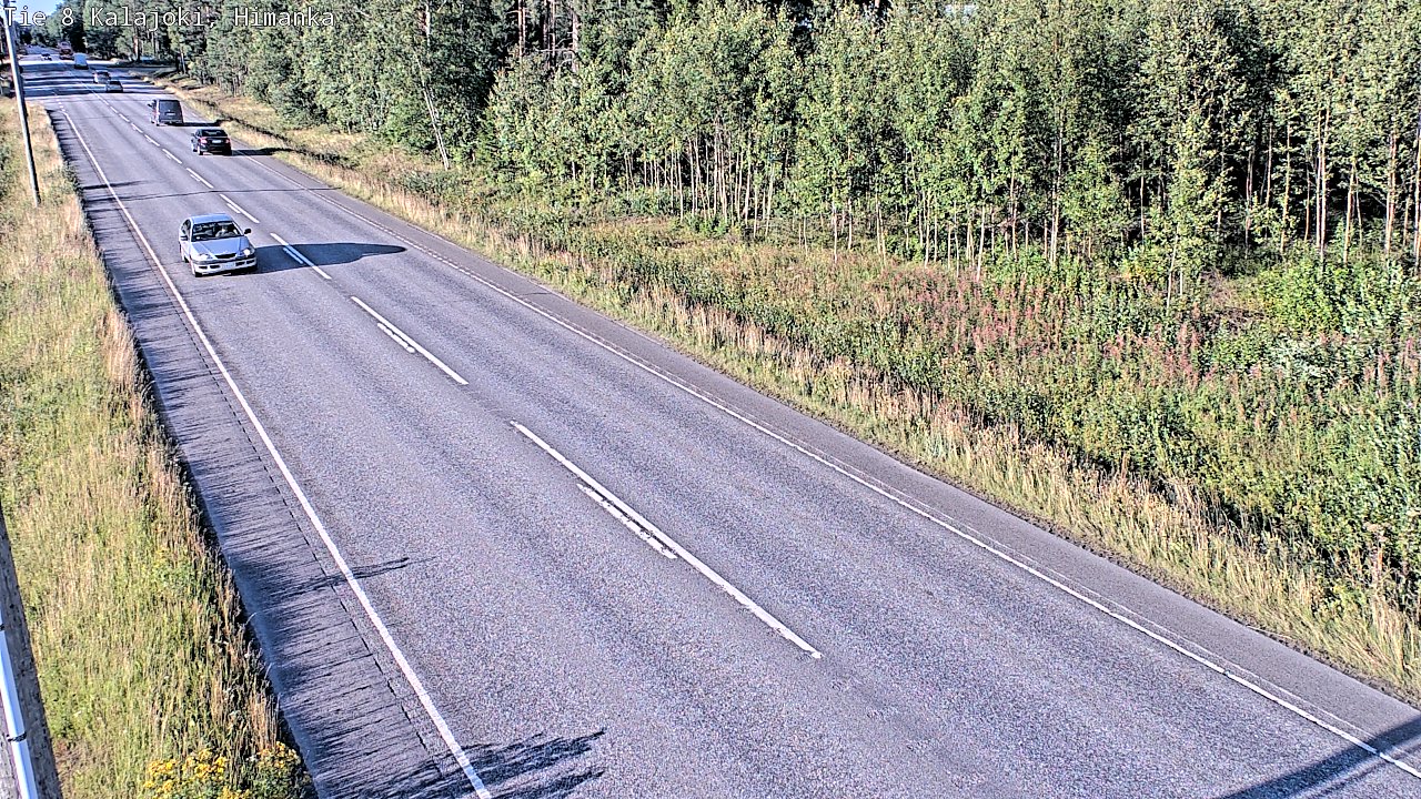 Weather Camera Image Road 8 Kalajoki, Himanka, Kalajoki, Pohjois-Pohjanmaa