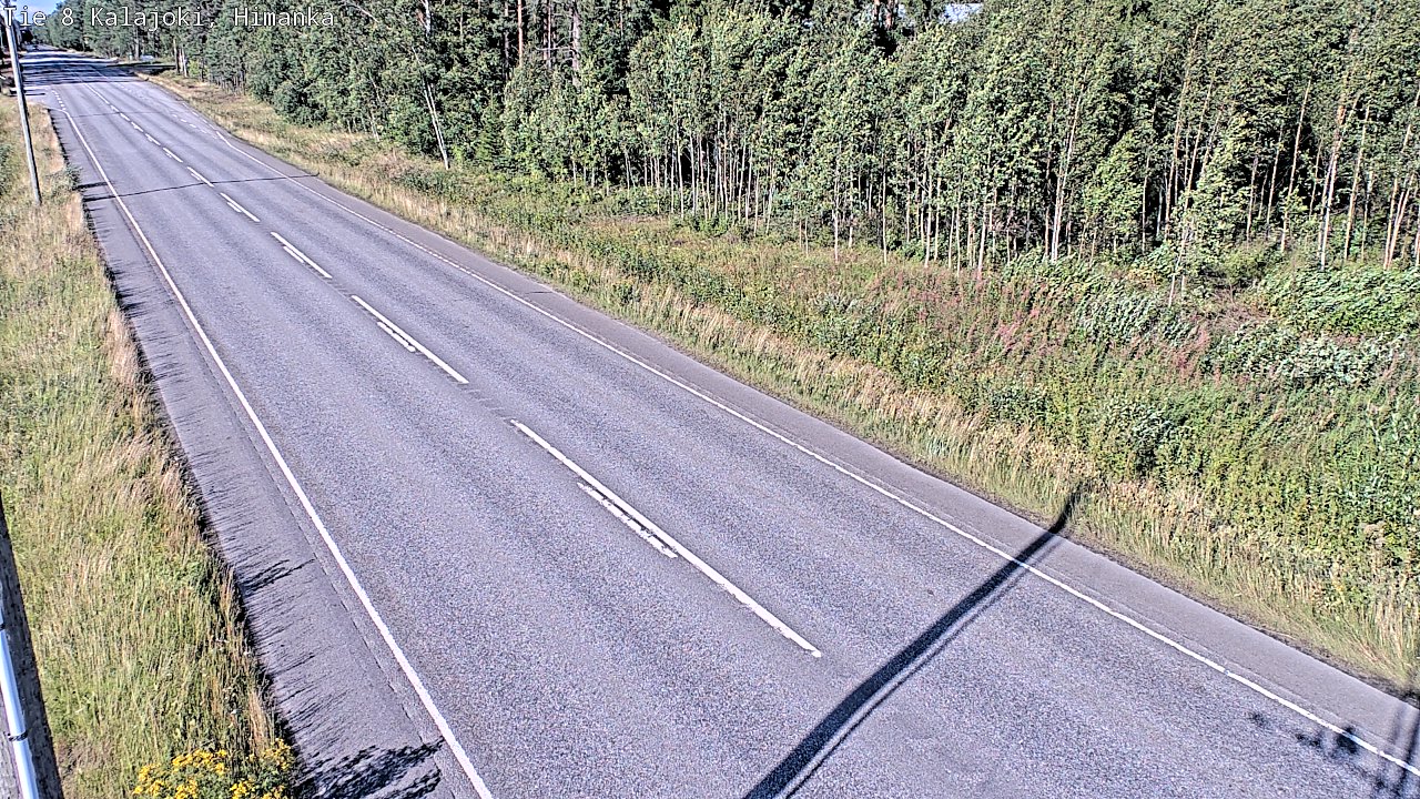 Weather Camera Image Road 8 Kalajoki, Himanka, Kalajoki, Pohjois-Pohjanmaa