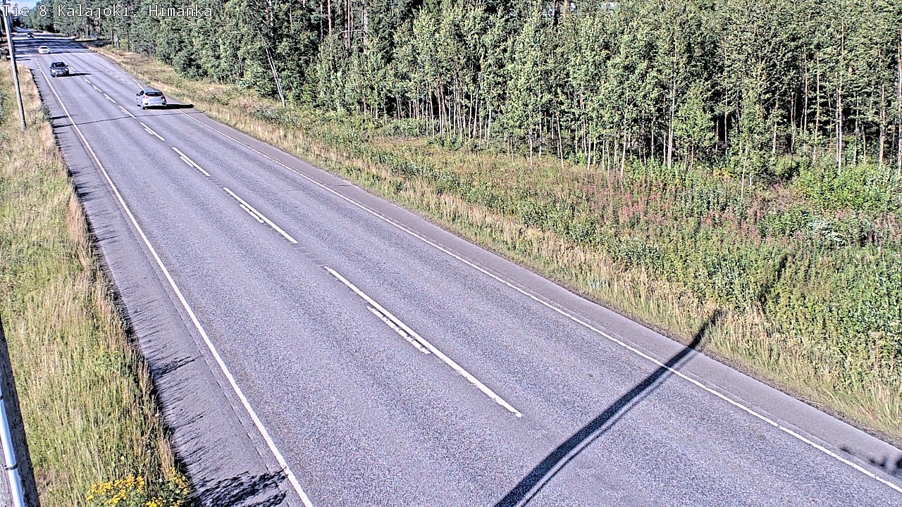 Weather Camera Image Road 8 Kalajoki, Himanka, Kalajoki, Pohjois-Pohjanmaa