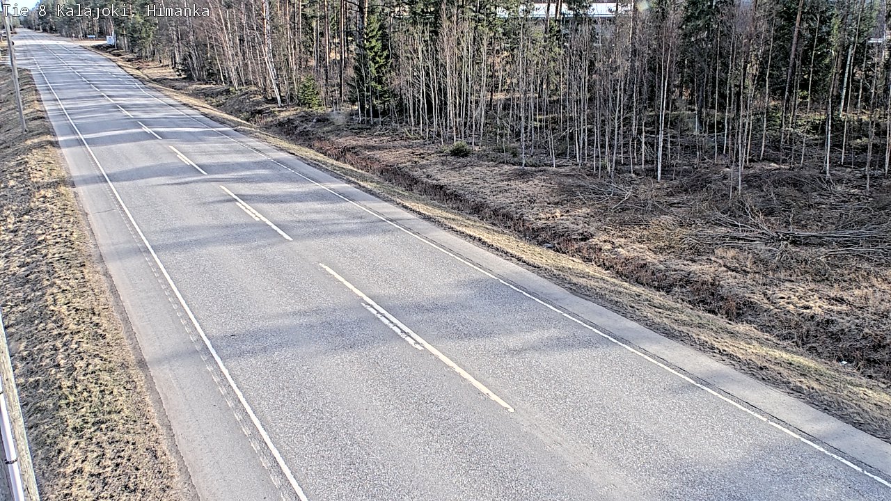 Kelikamerat Kuva Tie 8 Kalajoki, Himanka, Kalajoki, Pohjois-Pohjanmaa