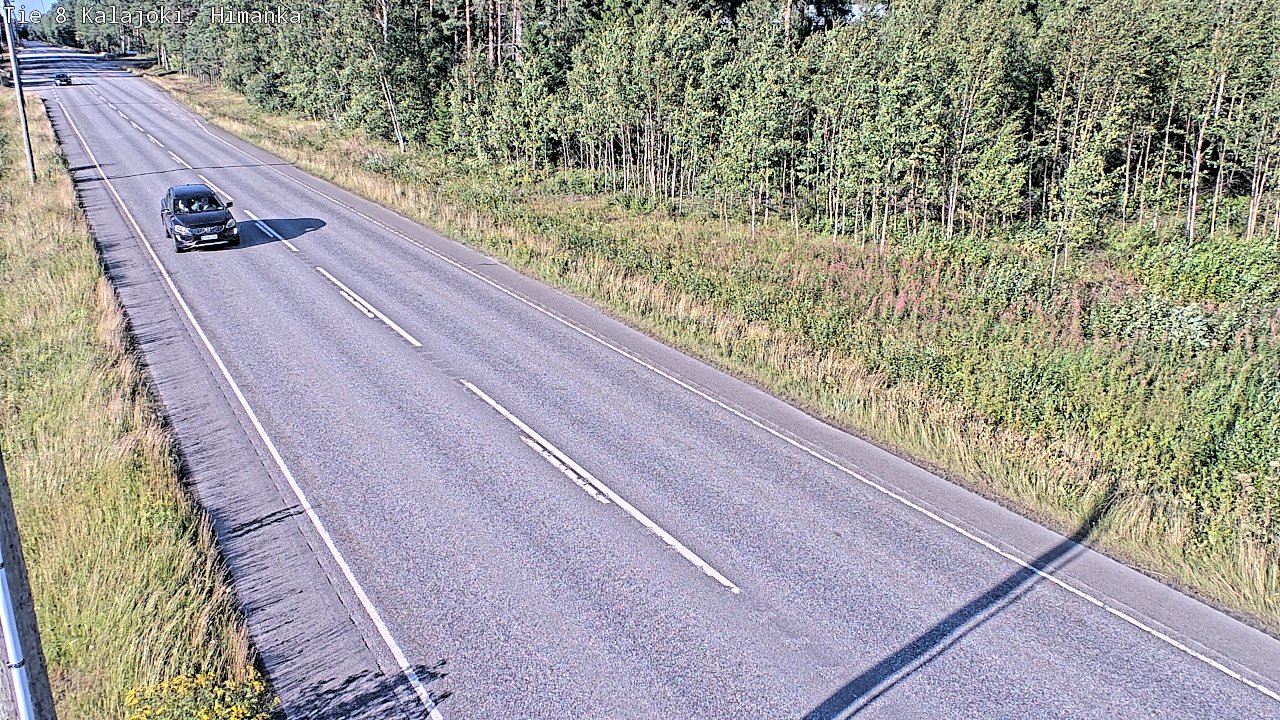 Weather Camera Image Road 8 Kalajoki, Himanka, Kalajoki, Pohjois-Pohjanmaa