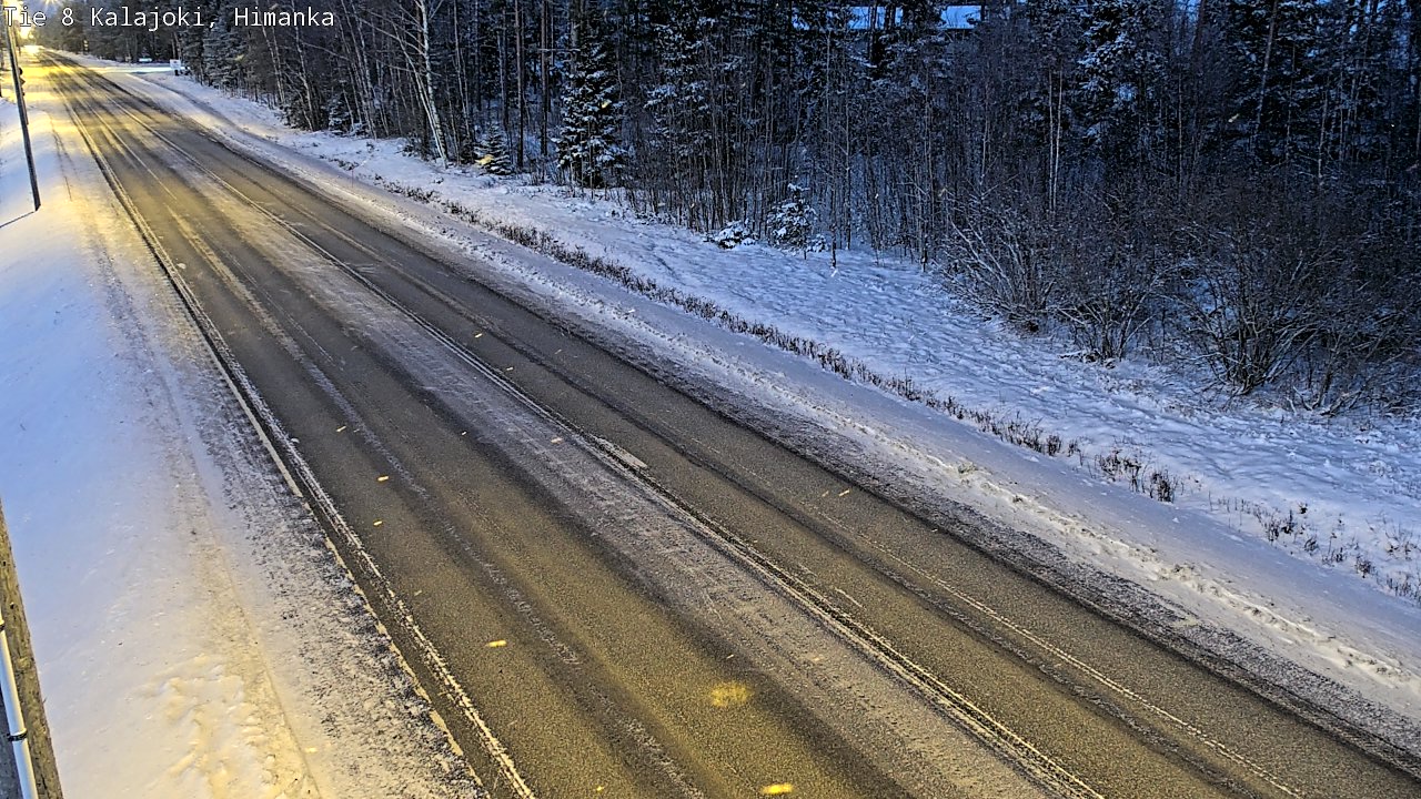 Weather Camera Image Väg 8 Kalajoki, Himango, Kalajoki, Pohjois-Pohjanmaa