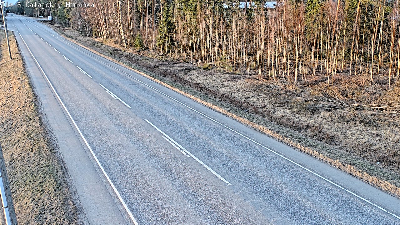 Kelikamerat Kuva Tie 8 Kalajoki, Himanka, Kalajoki, Pohjois-Pohjanmaa