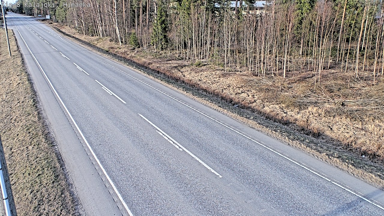 Kelikamerat Kuva Tie 8 Kalajoki, Himanka, Kalajoki, Pohjois-Pohjanmaa