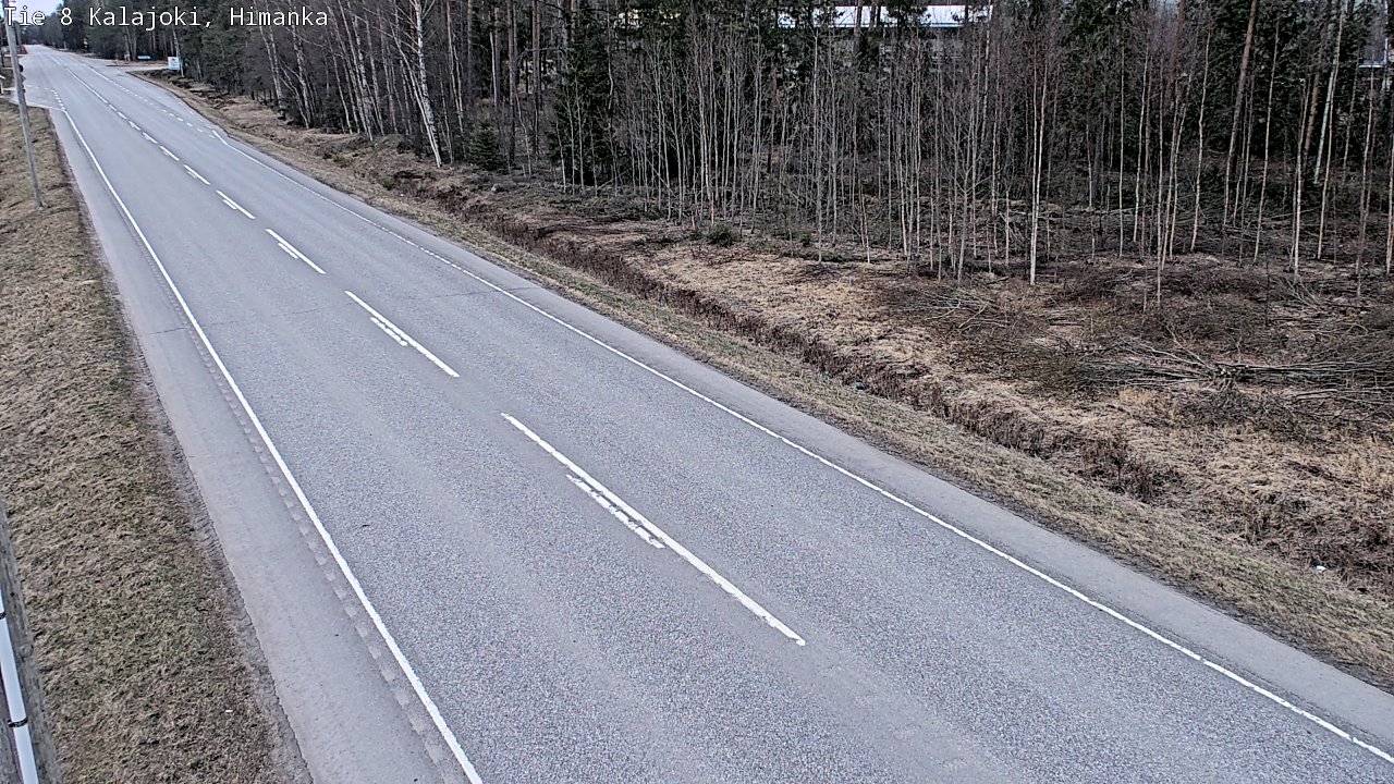 Weather Camera Image Väg 8 Kalajoki, Himango, Kalajoki, Pohjois-Pohjanmaa