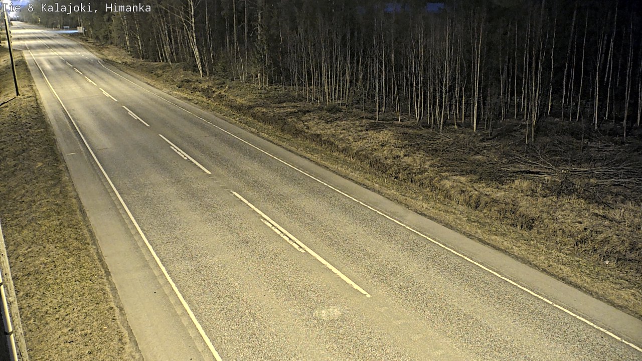 Weather Camera Image Väg 8 Kalajoki, Himango, Kalajoki, Pohjois-Pohjanmaa